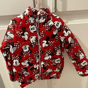 Disney Minnie Mouse little girl’s jacket, size 5/6